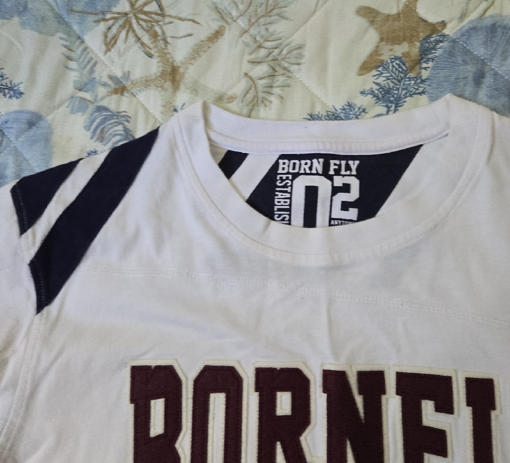Born Fly White Graphic Tee - Short Sleeve - Picture 4 of 4